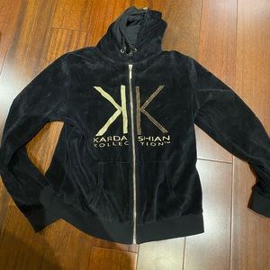 Kardashian kollection sweat jacket